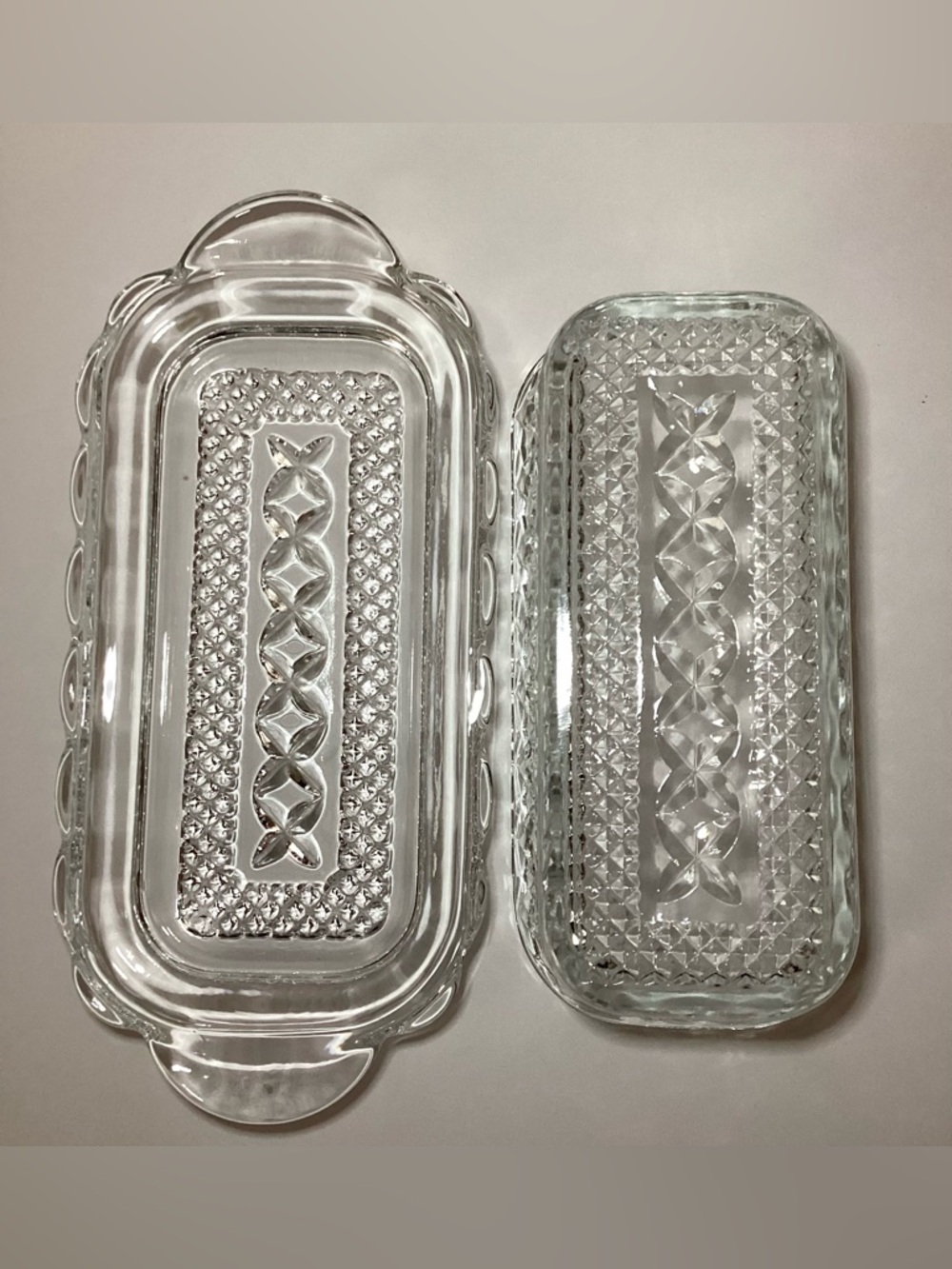 Vintage Wexford by Anchor Hocking Butter Dish
